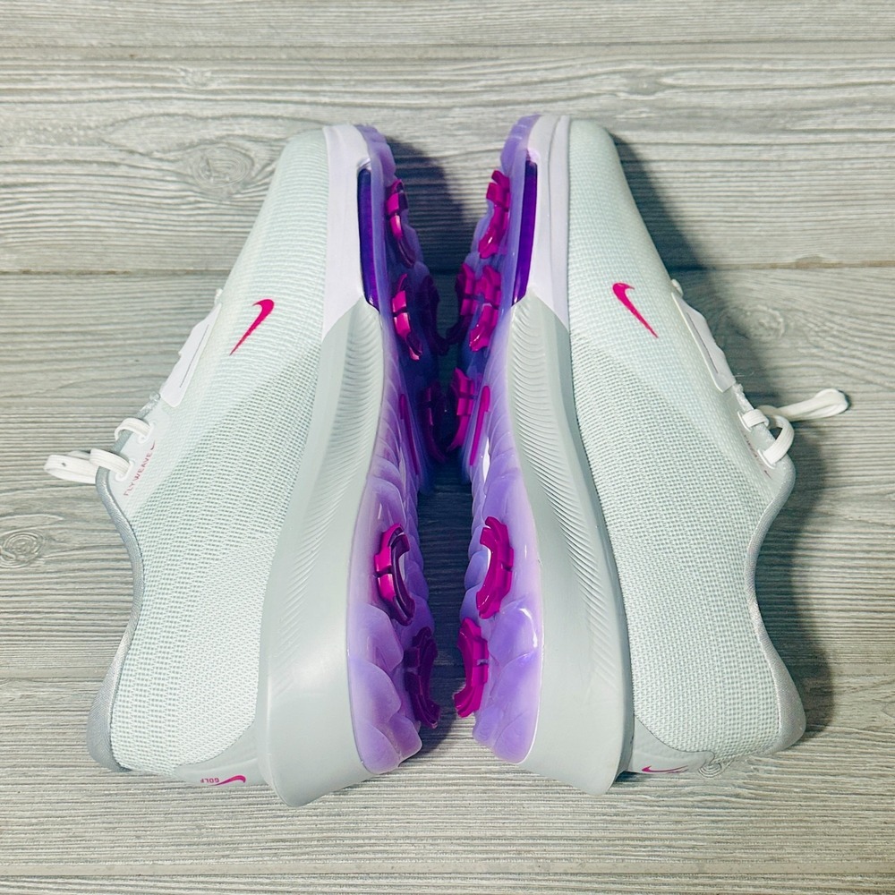 Nike Air Zoom Infinity Tour NEXT% 2 Golf Shoes White‎ Purple FD0217-102 Mens 15 - Picture 6 of 9